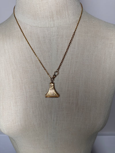 "GPH" Fob Pendant Necklace