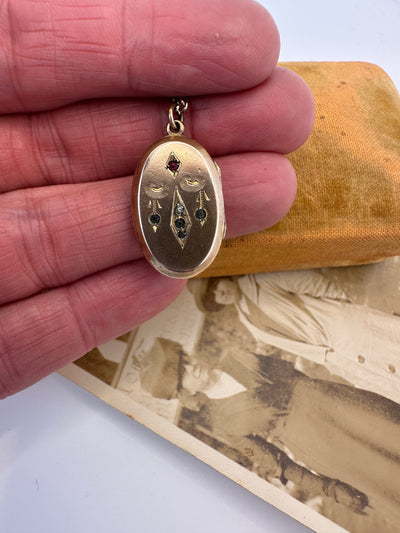 Scarlett Locket Necklace