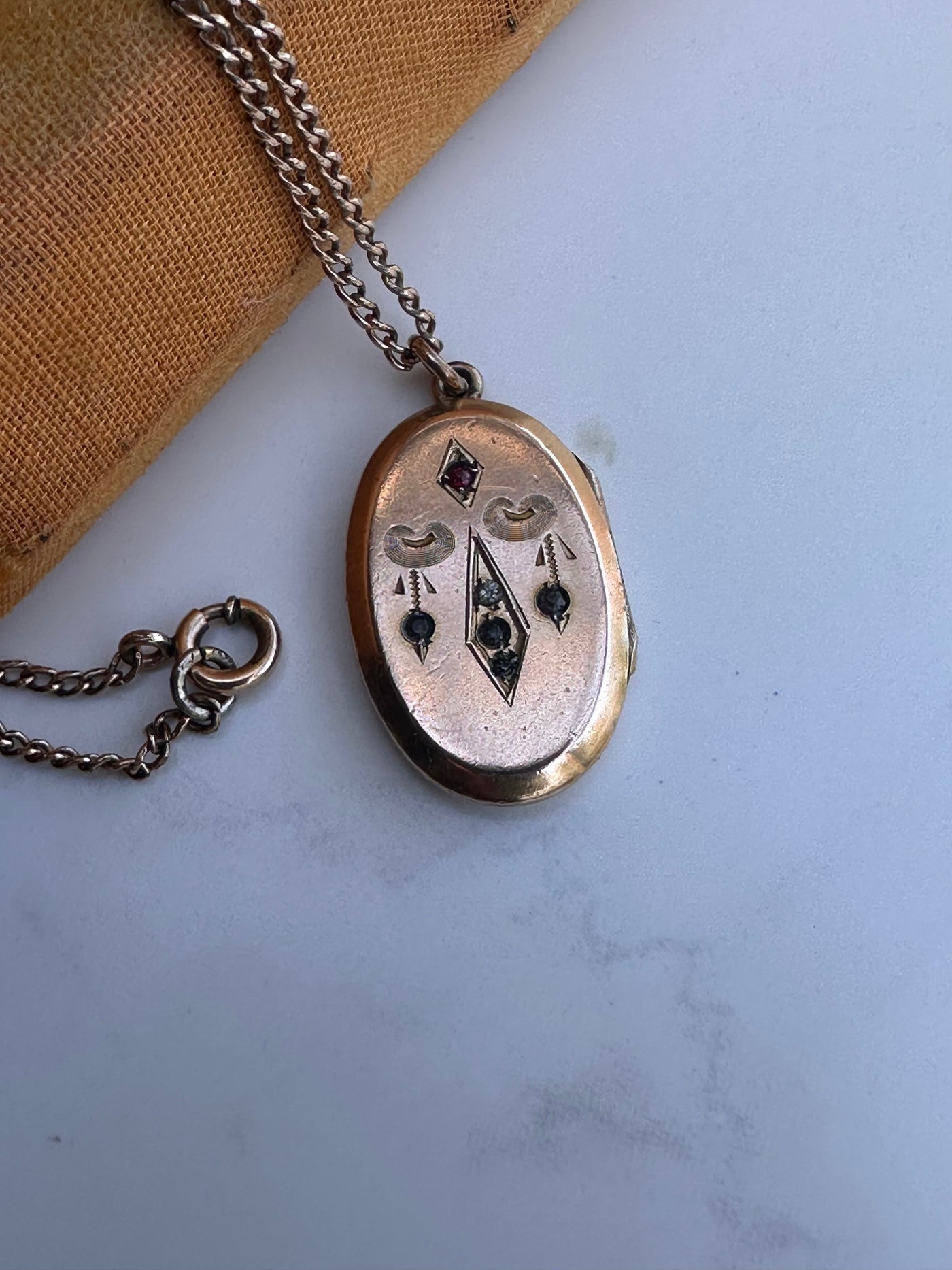 Scarlett Locket Necklace