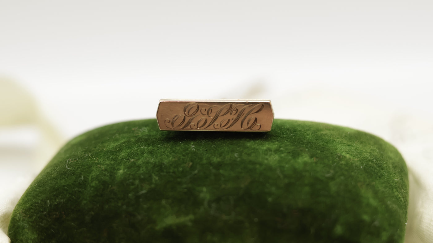 "GPH" Fob Pendant Necklace