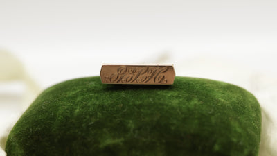 "GPH" Fob Pendant Necklace
