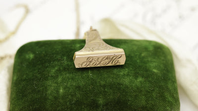 "GPH" Fob Pendant Necklace